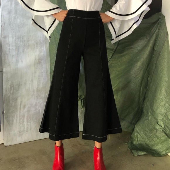Style Mafia Pants - Flared Crop Pants